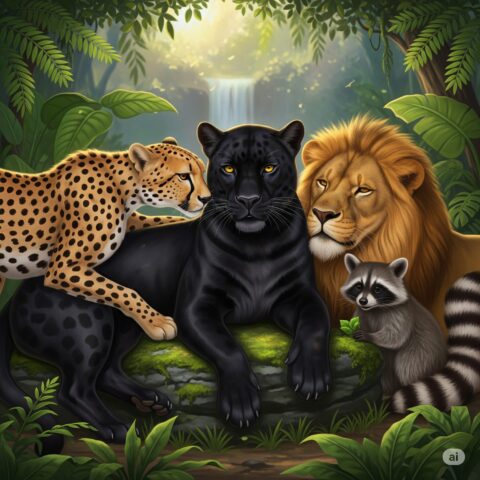動物占い黒ヒョウと相性がいい動物は何？